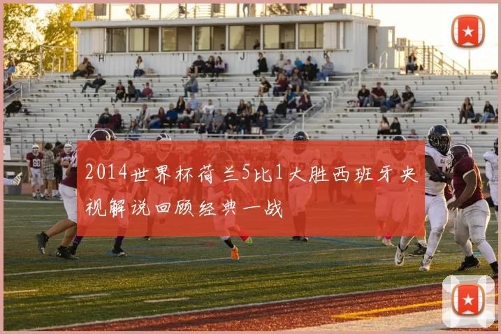 2014世界杯荷兰5比1大胜西班牙央视解说回顾经典一战