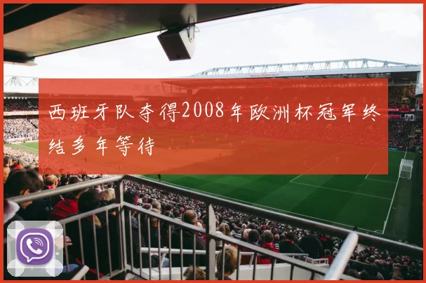 西班牙队夺得2008年欧洲杯冠军终结多年等待
